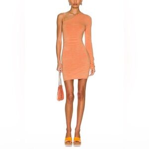 NWT Atoir On Time One-Shoulder Orange Dress